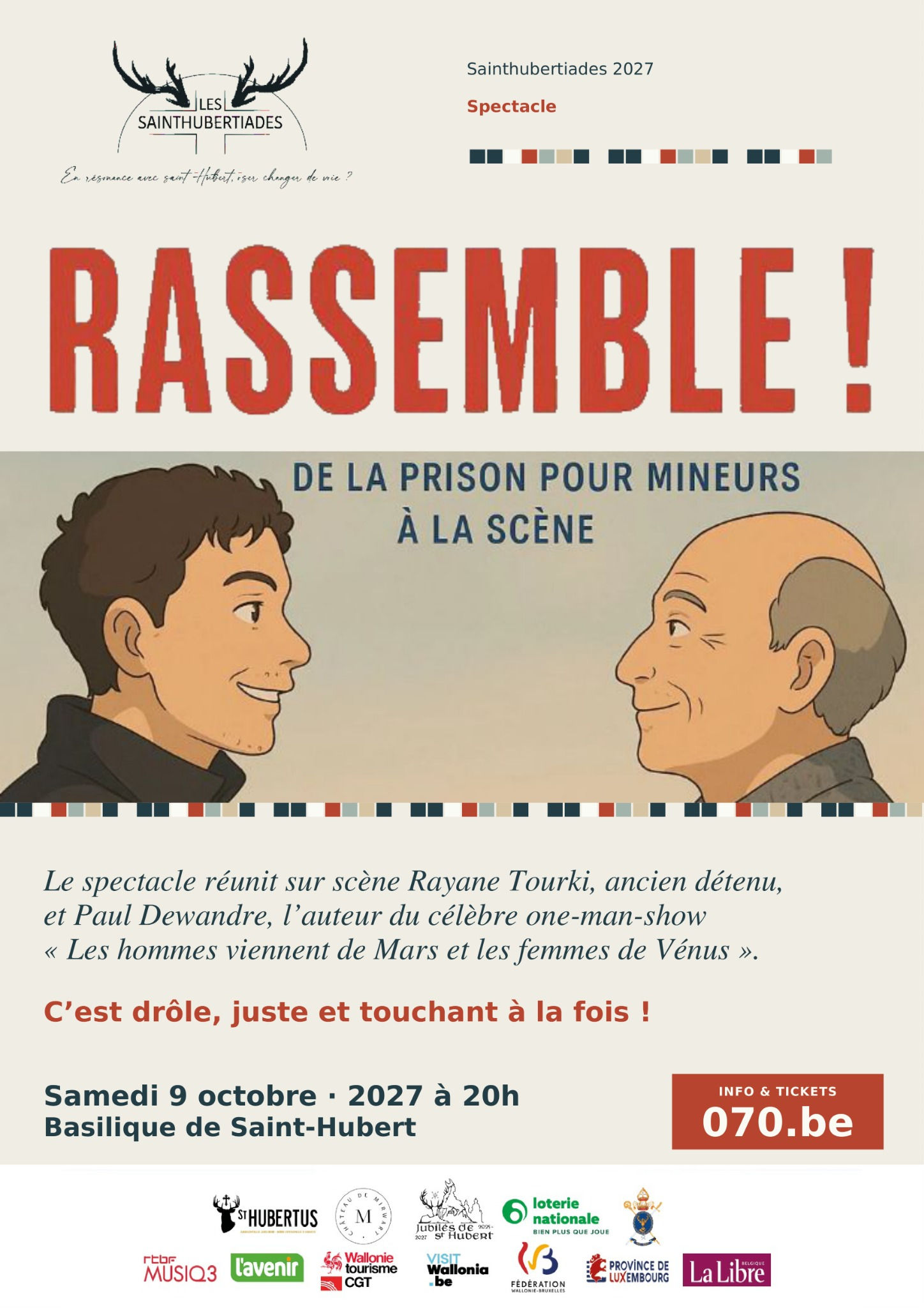 Affiche du spectacle Rassemble !
